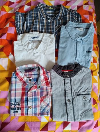 Lots de chemises 3 ans