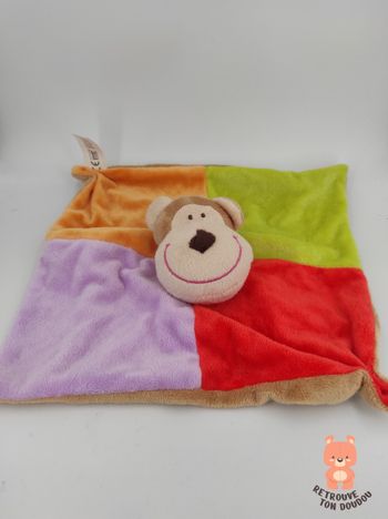 Doudou Plat Singe Hochet Zeeman