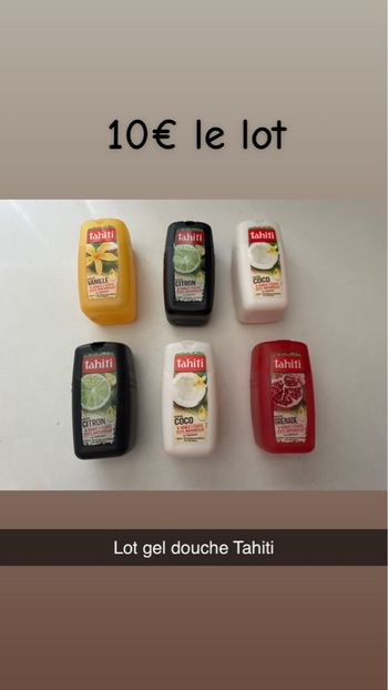 Gel douche Tahiti 