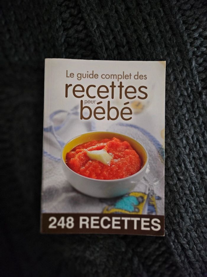 Livre recettes pour bébé