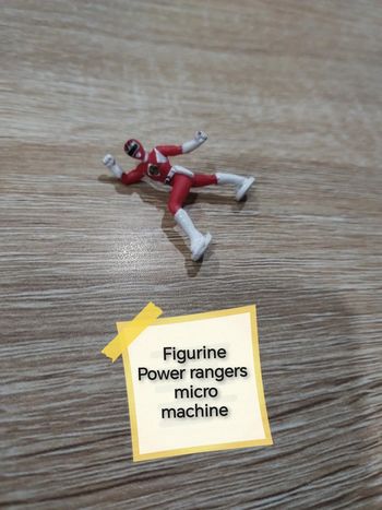 Figurine micro machine power rangers