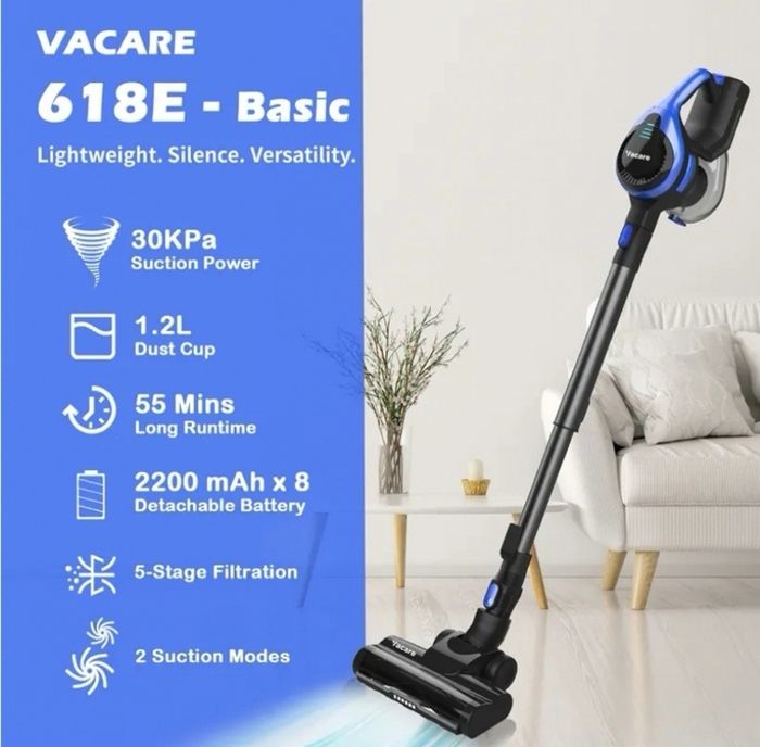 ASPIRATEUR BALAI SANS FIL VACARE - photo numéro 6