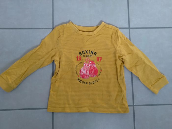 T-shirt neuf manches longues sergent major 2ans
