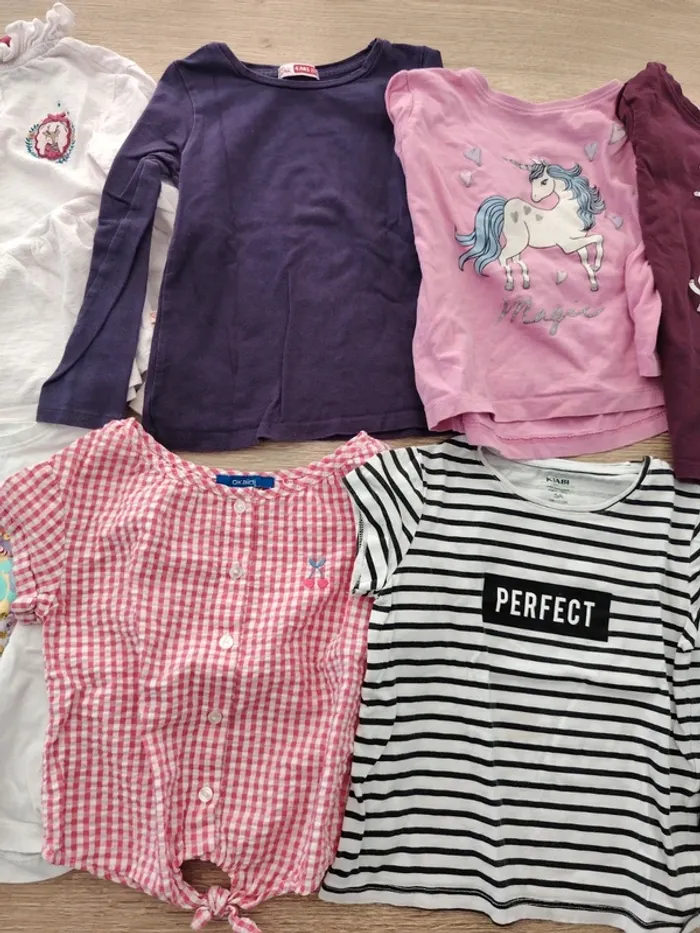 Lot t-shirts 4 ans - photo numéro 3