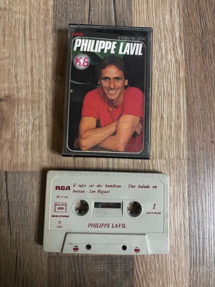 Cassette audio Philippe Lavil