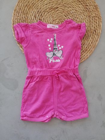 Combinaison manches courtes été 6 mois Prends ton pouce