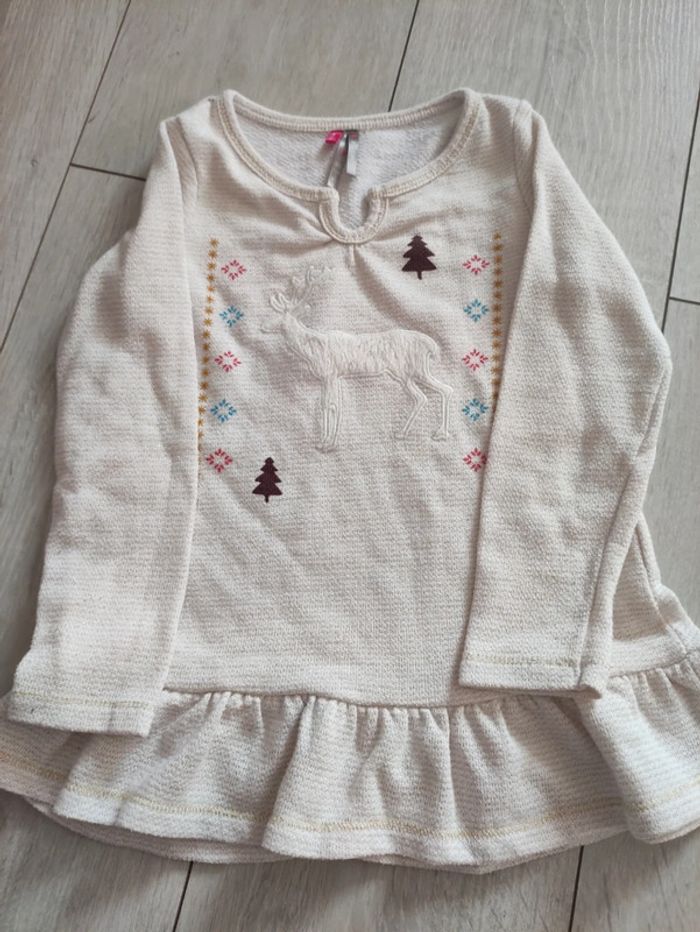 Tunique pull Noël orchestra 4 ans