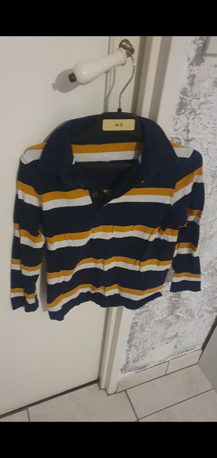 T shirt in extension rayé 6 ans