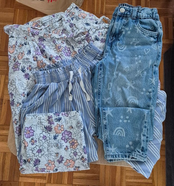 Lot de 3 pantalons 6,7 et 8 ans