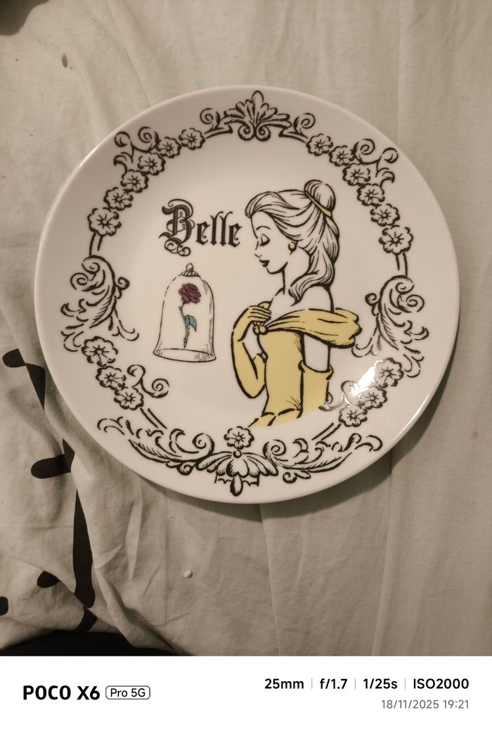 Assiettes la Belle et la Bête - photo numéro 4