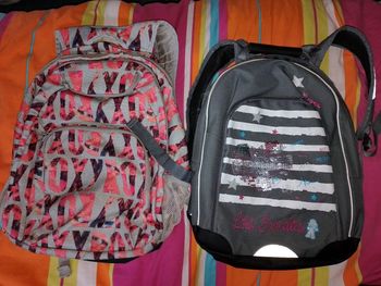 Sac à dos collégien 3 compartiments