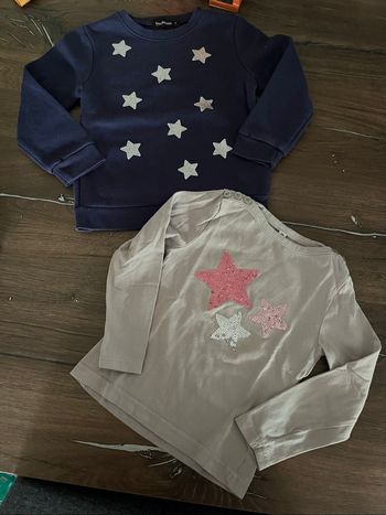 Lot 2 pulls étoiles