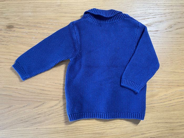 DOAM Gilet bleu marine Taille 9 mois - photo numéro 5