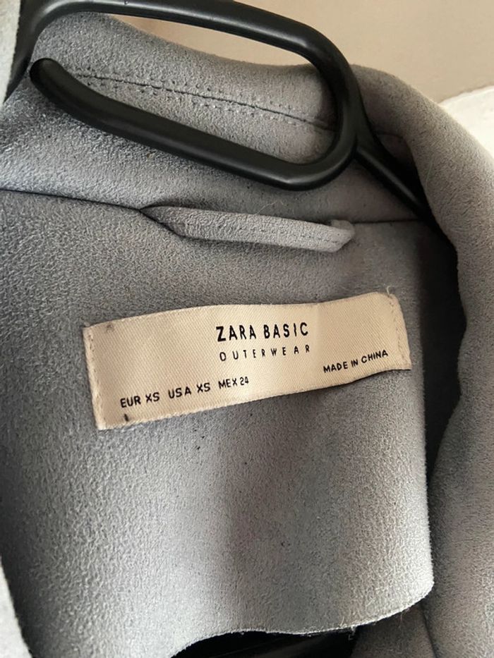 Perfecto bleu pastel Zara - photo numéro 4