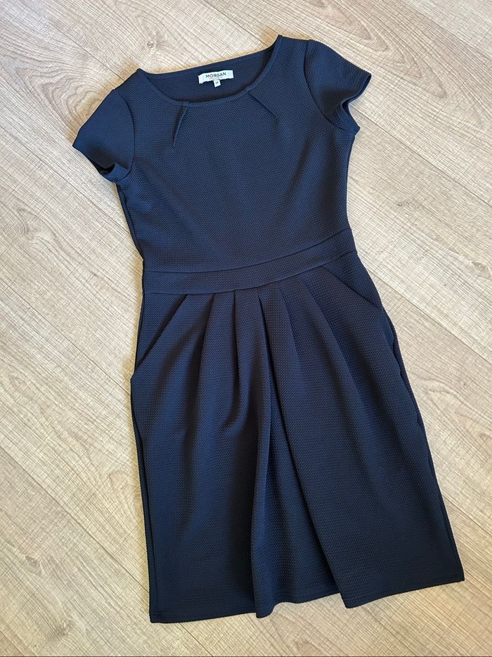 Robe noire à manches courtes Morgan taille 34 jamais portée - photo numéro 7