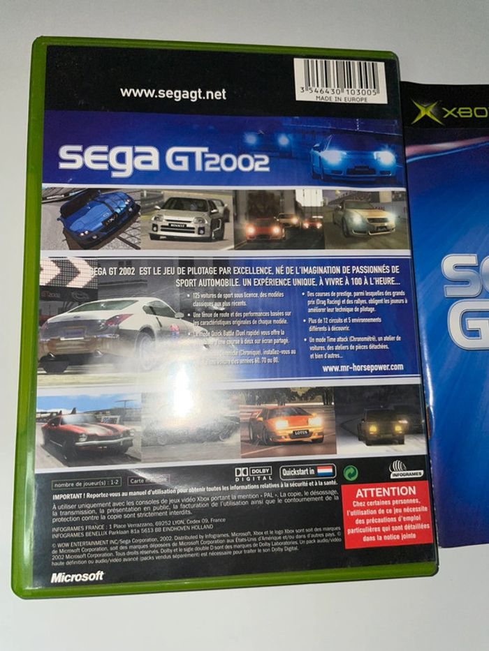 Sega GT2002 - Xbox Complet Version Française Microsoft - photo numéro 6