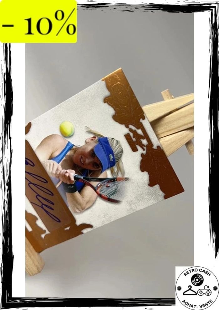 2015 Leaf Ultimate Tennis Autographs #BA-EV1 - Elena Vesnina - Autographié - photo numéro 3