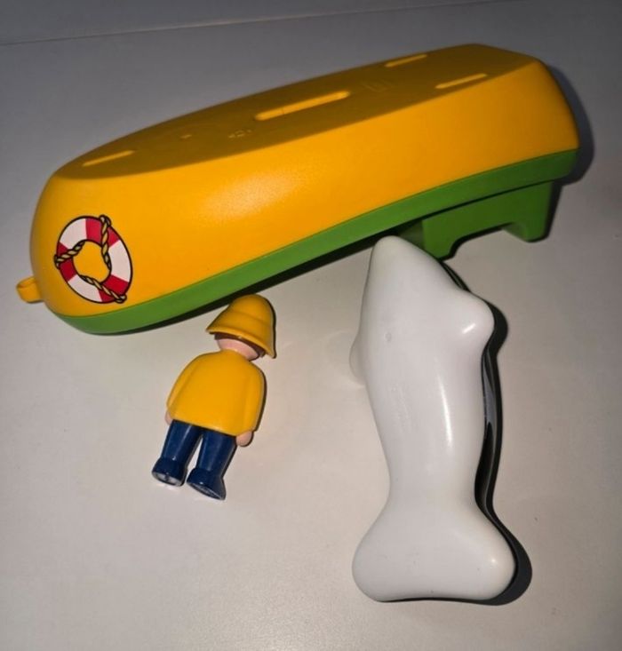 123 playmobil Bateau de pêche 6739 complet - photo numéro 5