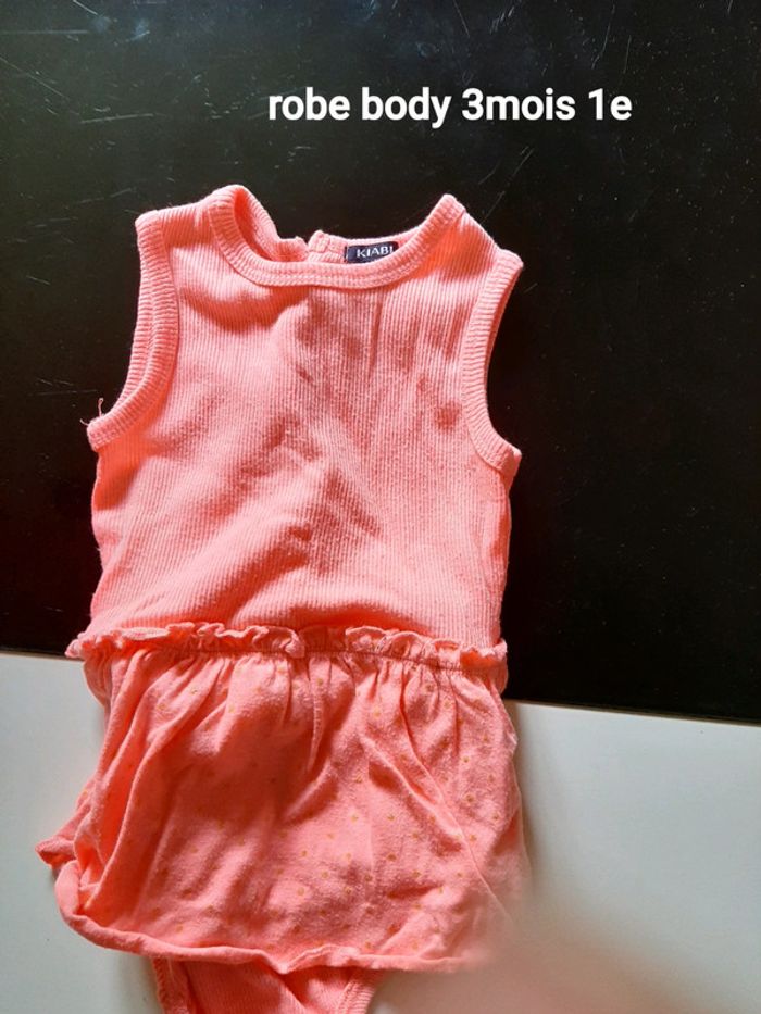 Robe bodie 3mois