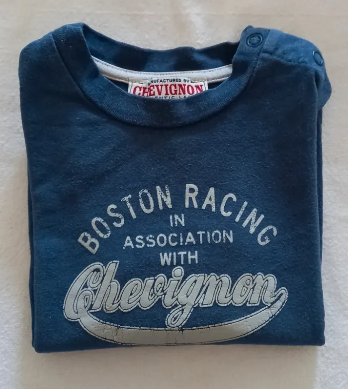 18 mois - Tshirt chevignon bleu