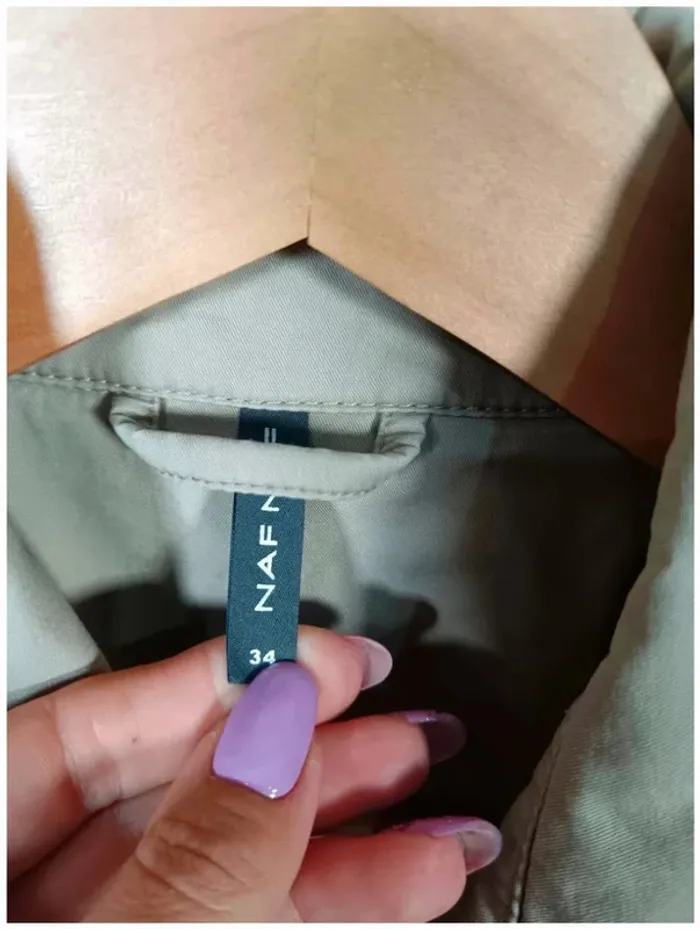 C21 manteau beige NafNaf 34 - photo numéro 3