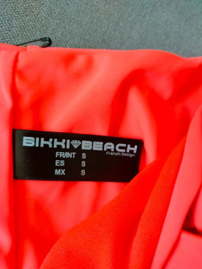 Bas de maillot de bain corail noué sur les côtés – Bikki Beach – Neuf avec étiquette – Taille S - photo numéro 3