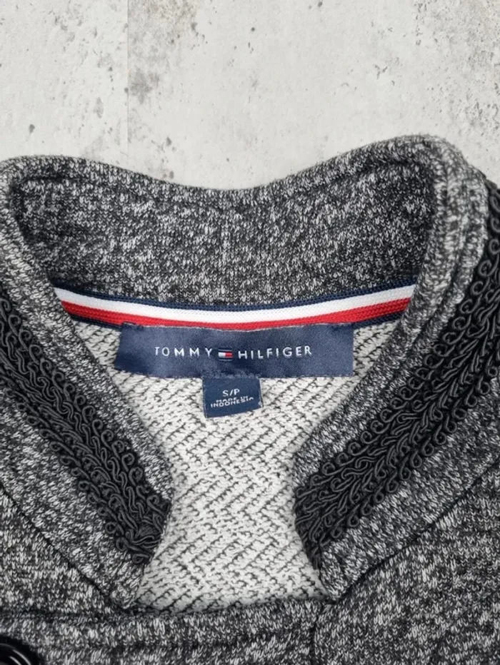 Veste Tommy Hilfiger grise – Taille S/36 Femmes - photo numéro 5