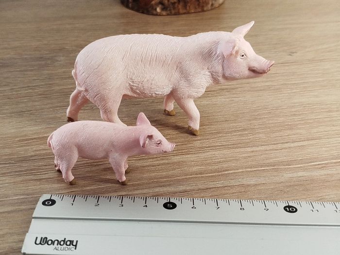 Schleich Cochon porcelet Figurine Animal de la ferme - photo numéro 5
