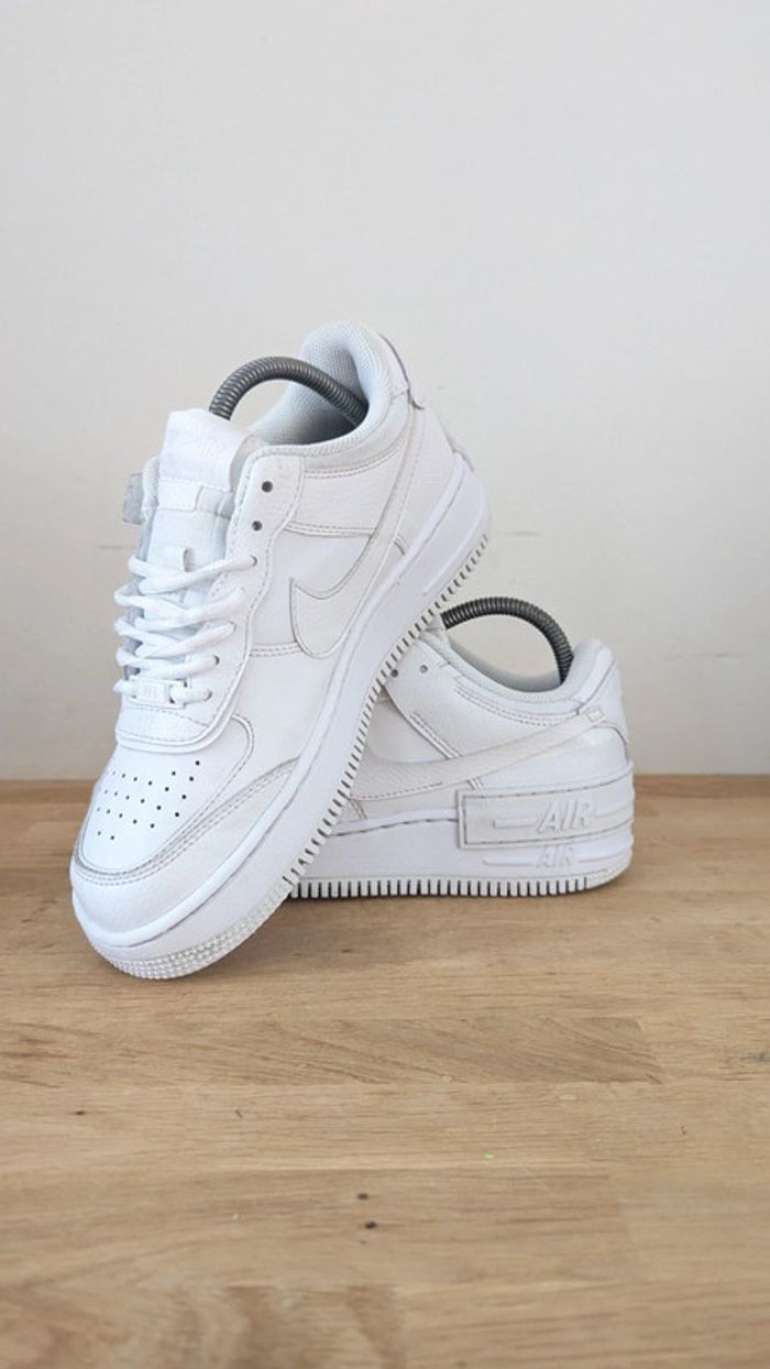 Nike air force 1 shadow full white - photo numéro 4