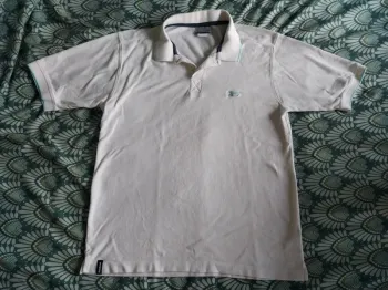 Polo tee shirt Reebok blanc white printemps été spring summer classique classic