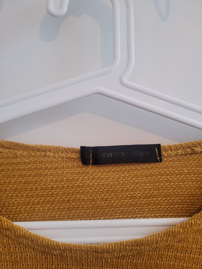 Haut moutarde manches 3/4 - photo numéro 3