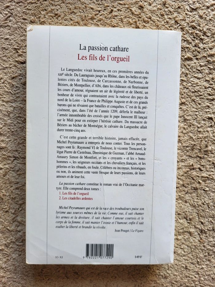Coffret La Passion Cathare de Michel Peyramaure – 2 tomes - photo numéro 3