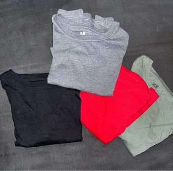 Lot de 4 tee shirt manche longue