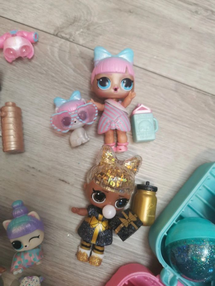 Lot 4 poupées LOL + 2 bébés LOL - photo numéro 5