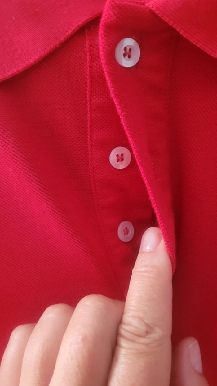 Polo rouge - photo numéro 5