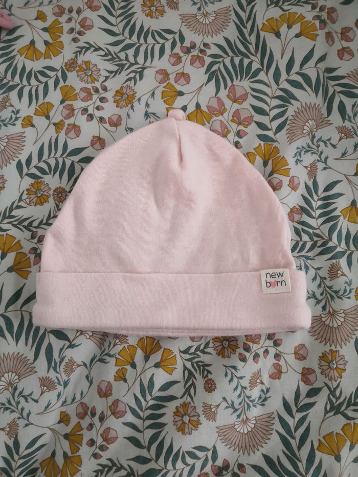 Bonnet de naissance Kiabi