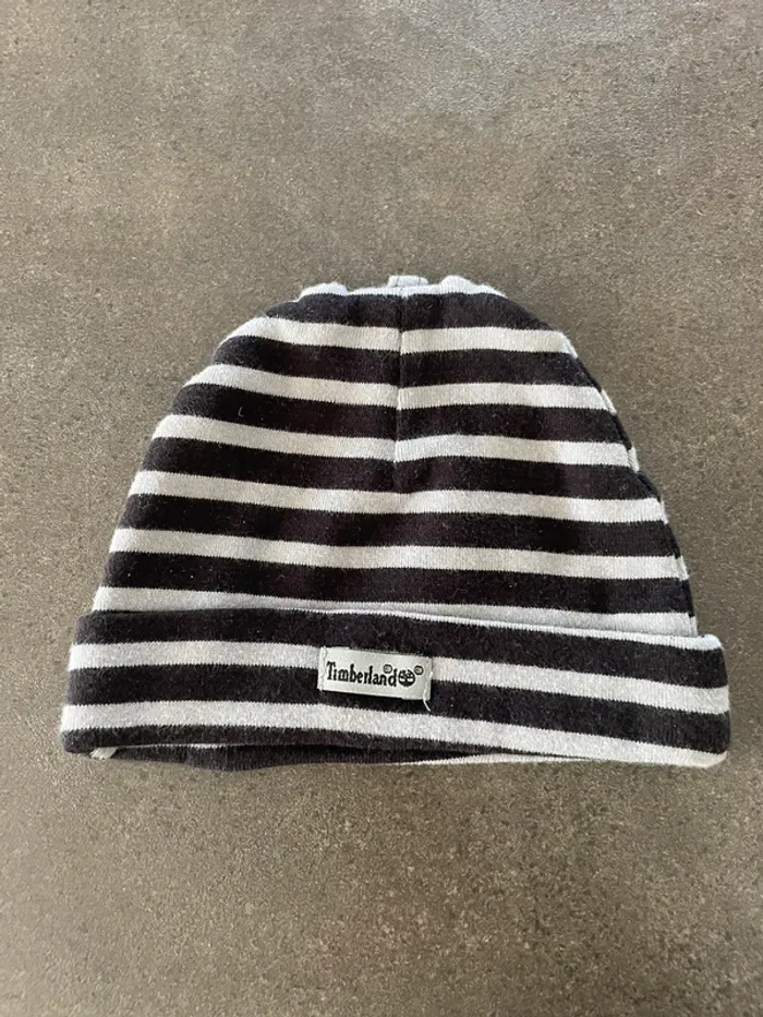 bonnet de naissance timberland