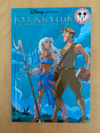 Livre Disney Atlantide l'empire perdu Mickey club du livre
