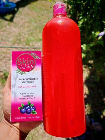 Gel de douche et son huile