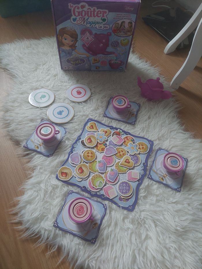 Jeu le goûter magique de Sofia Disney Princesse TBE  ☕️ - photo numéro 7
