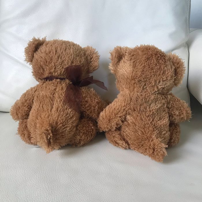 2 grands ours brun identiques - photo numéro 3