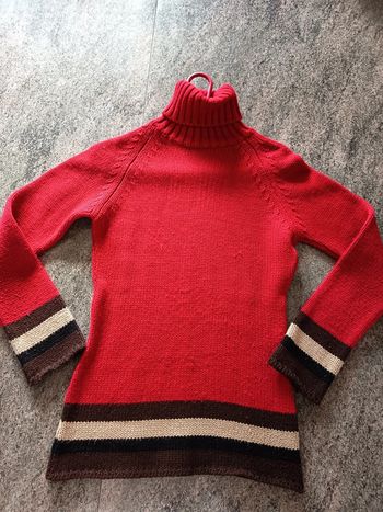 Pull col roulé taille s cinoche