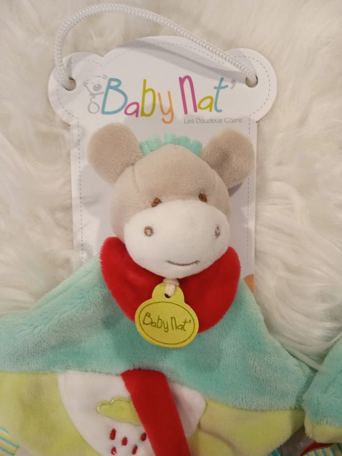 Doudou âne lot de deux - photo numéro 2