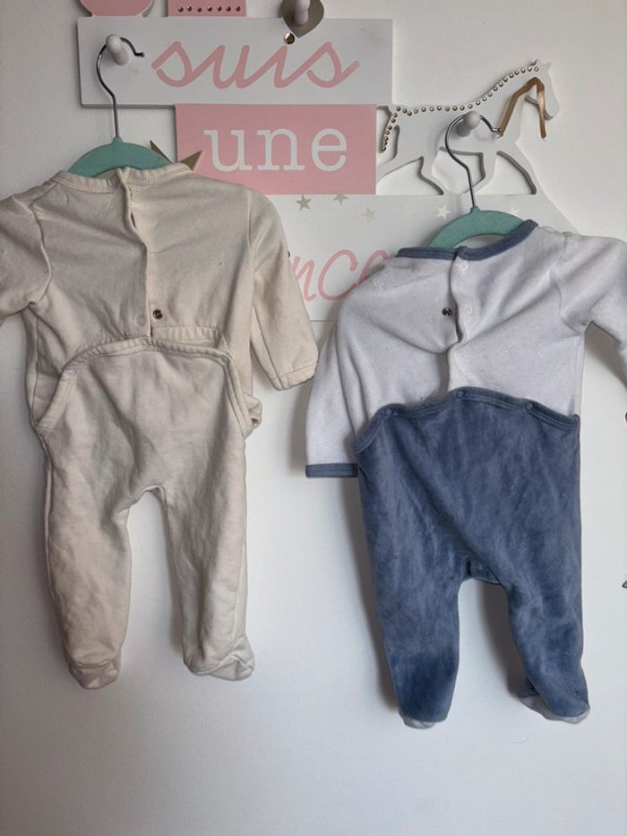Lot de 2 pyjamas 3 mois - photo numéro 3