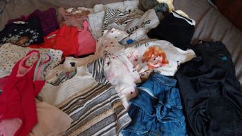 Gros lot 30 vêtements fille 6 ans