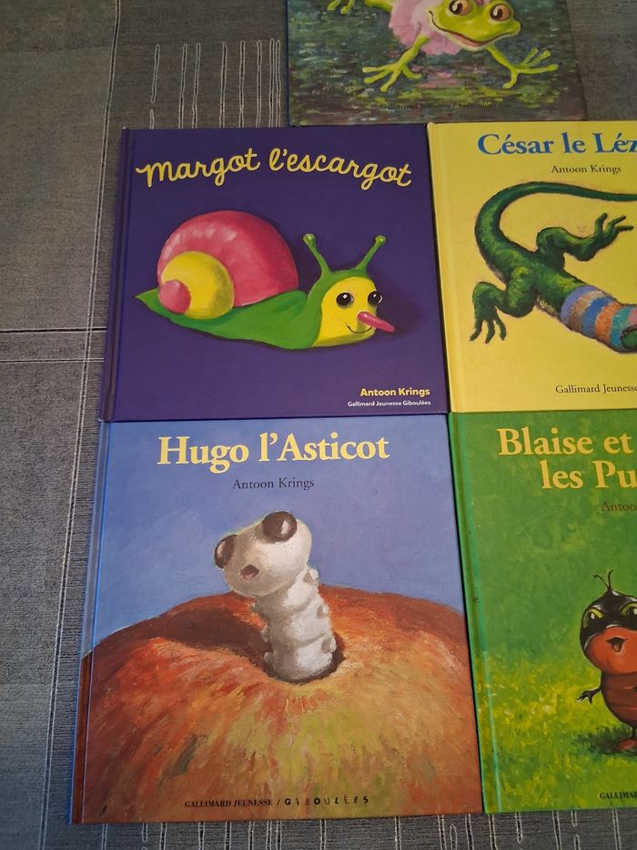 Lot de 5 livres les petites betes - photo numéro 2