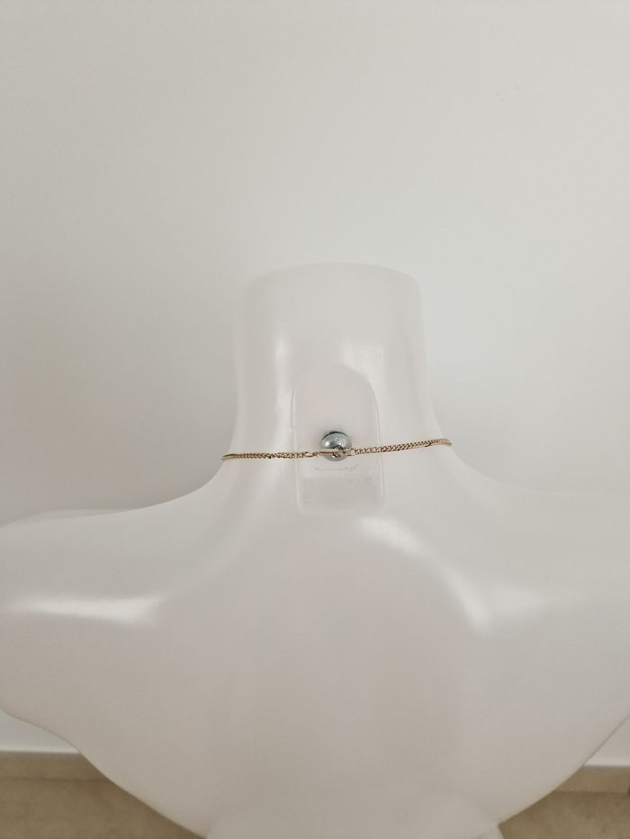 Collier argenté pierre transparente et colorée - photo numéro 4