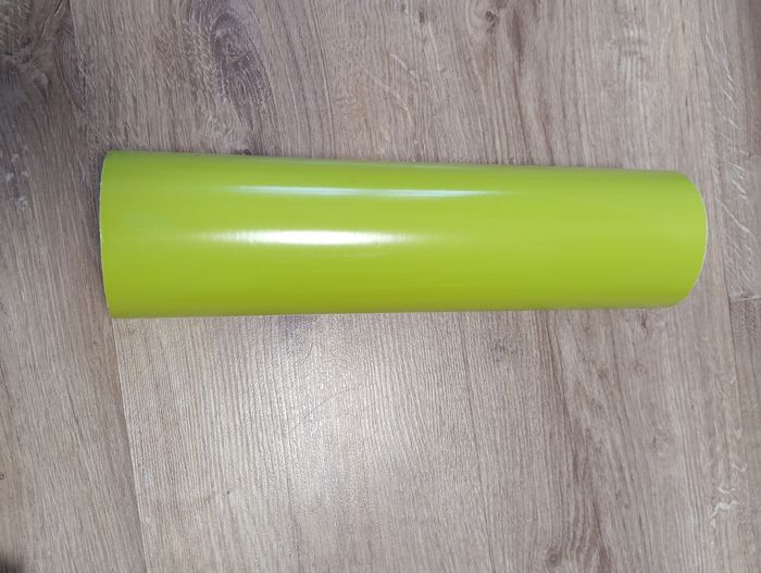 Vynile permanent vert pomme brillant