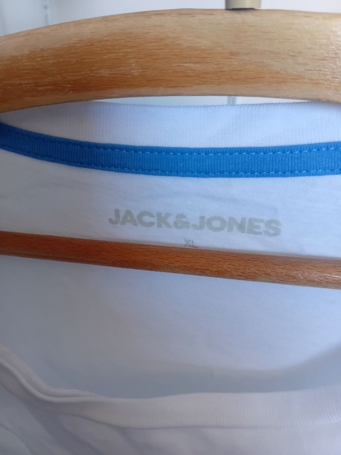 T shirt manches courtes Jack & Jones palmiers - photo numéro 3
