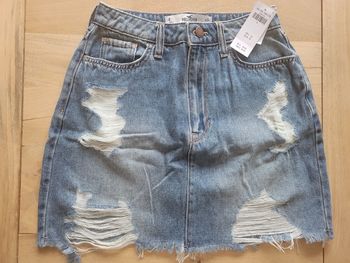 Jupe en jeans hollister